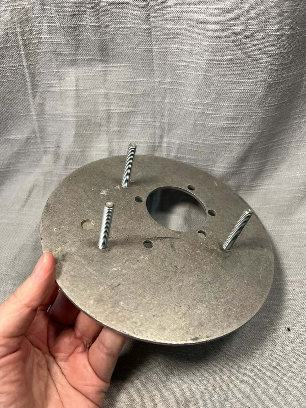 Harley Davidson Carburetor Backing Plate Metal Air Cleaner Mount